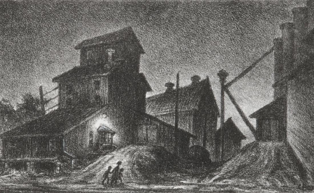 CHARLES BANKS WILSON (1918-2013) SIGNED LITHOGRAPH (1 of 10)