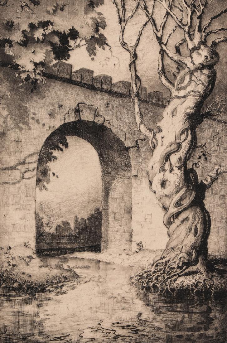 REYNOLD WEIDENAAR (1915-1985) PENCIL SIGNED ETCHING (1 of 13)