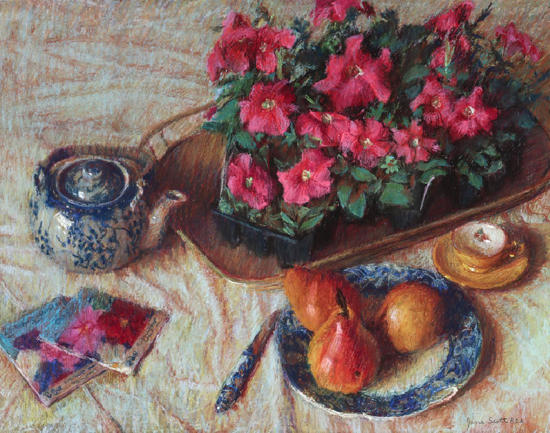 JANE LOUISE UREN SCOTT (1918-2011) PASTEL ON PAPER (1 of 12)