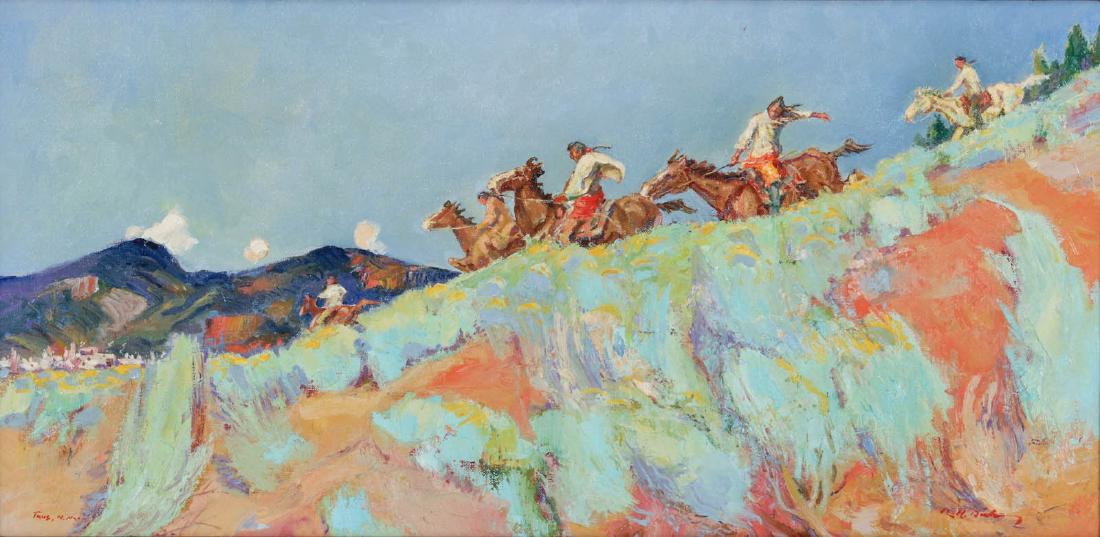 ROBERT H. DICK (BORN 1943) OIL ON CANVAS (1 of 9)