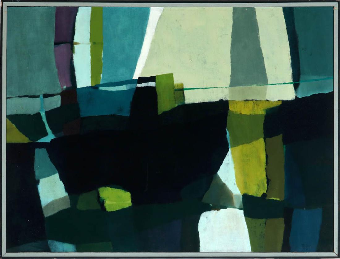 RICHARD TURNER (1935-2012) OIL ON CANVAS (1 of 10)