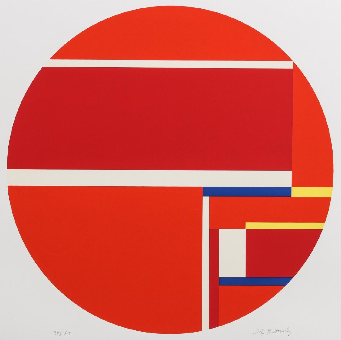 ILYA BOLOTOWSKY (1907-1981) PENCIL SIGNED SERIGRAPH (1 of 8)