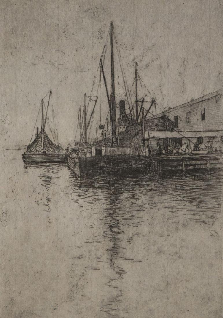 WILL J. QUINLAN (1877-1963) PENCIL SIGNED ETCHING (1 of 9)