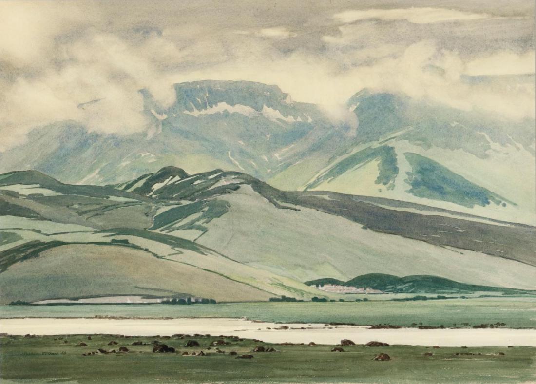 JOHN THORBURN McGAW (BRITISH 1872-1952) WATERCOLOR (1 of 8)