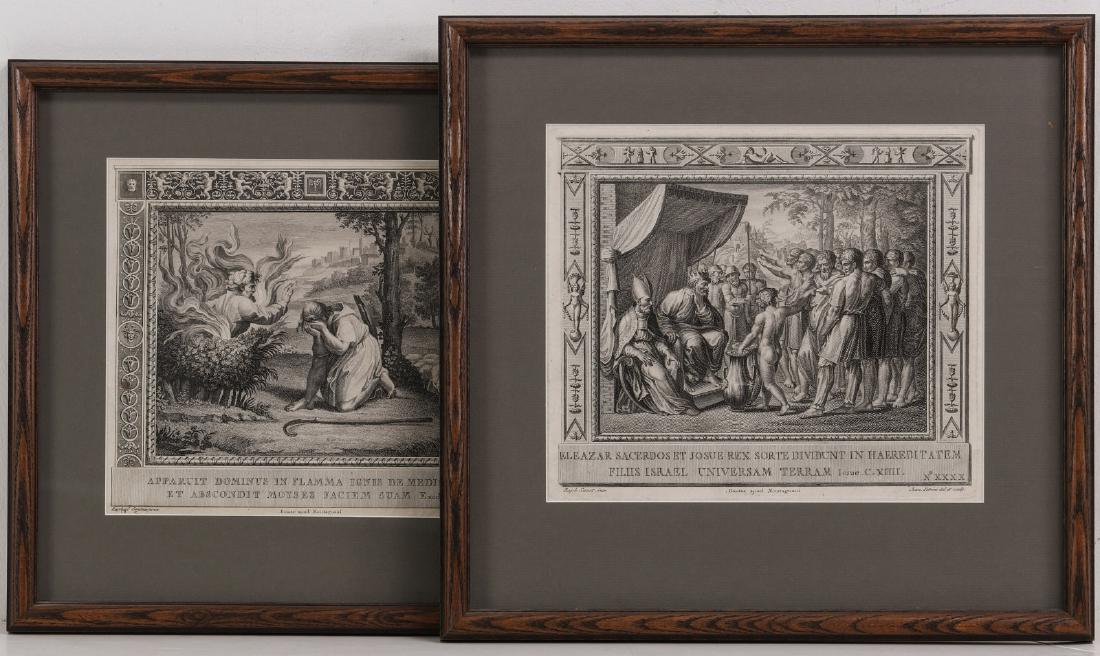 PAIR OF 17TH C. ENGRAVINGS AFTER RAPHAEL (1483-1520) (1 of 18)