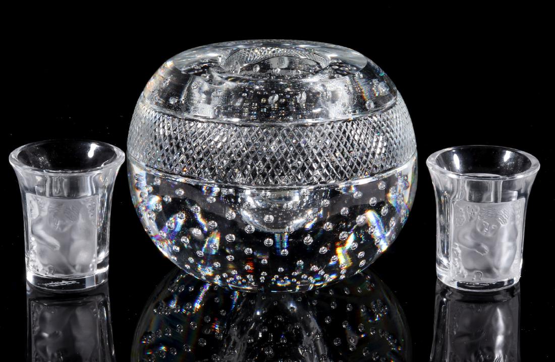 WEBB AND LALIQUE CRYSTAL OBJECTS (1 of 11)