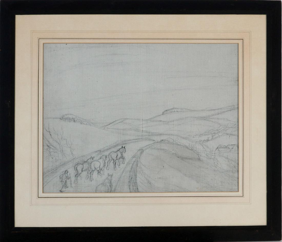 THREE FRAMED SKETCHES (1 of 12)