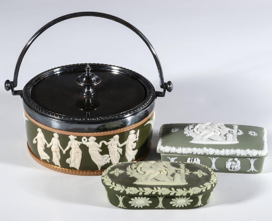 WEDGWOOD AND COPELAND JASPERWARE ITEMS (1 of 17)