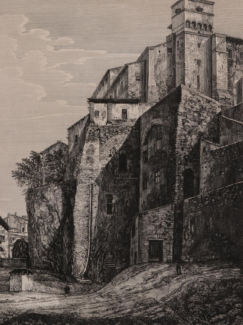 A 19TH CENTURY ENGRAVING LUIGI ROSSINI (1790-1857) (1 of 13)