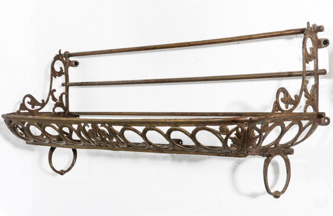 AN ADAMS & WESTLAKE RAILROAD CAR BASKET RACK (1 of 10)