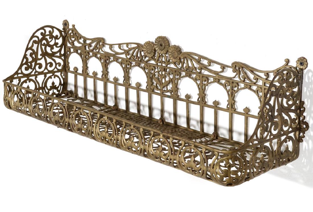 AN ADLAKE FANCY RAILROAD BASKET SHELF NO. 81 (1 of 7)
