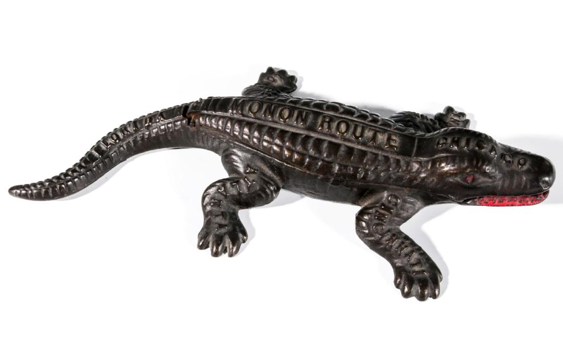 MONON ROUTE RAILROAD ADVERTISING PAPERWEIGHT (1 of 12)