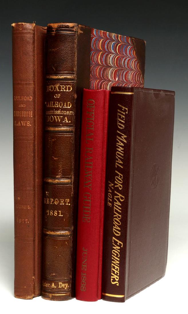 A COLLECTION OF 19TH CENTURY RAILROAD BOOKS (1 of 20)