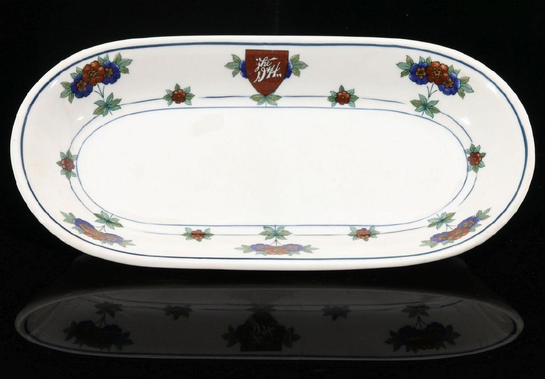 DELAWARE AND HUDSON RR CELERY DISH WITH LOGO (1 of 13)