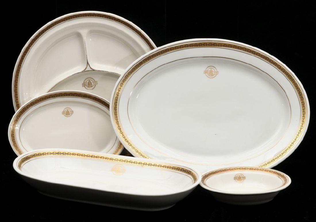 FIVE PIECE LOT B&O RAILROAD CAPITOL PATTERN CHINA (1 of 12)