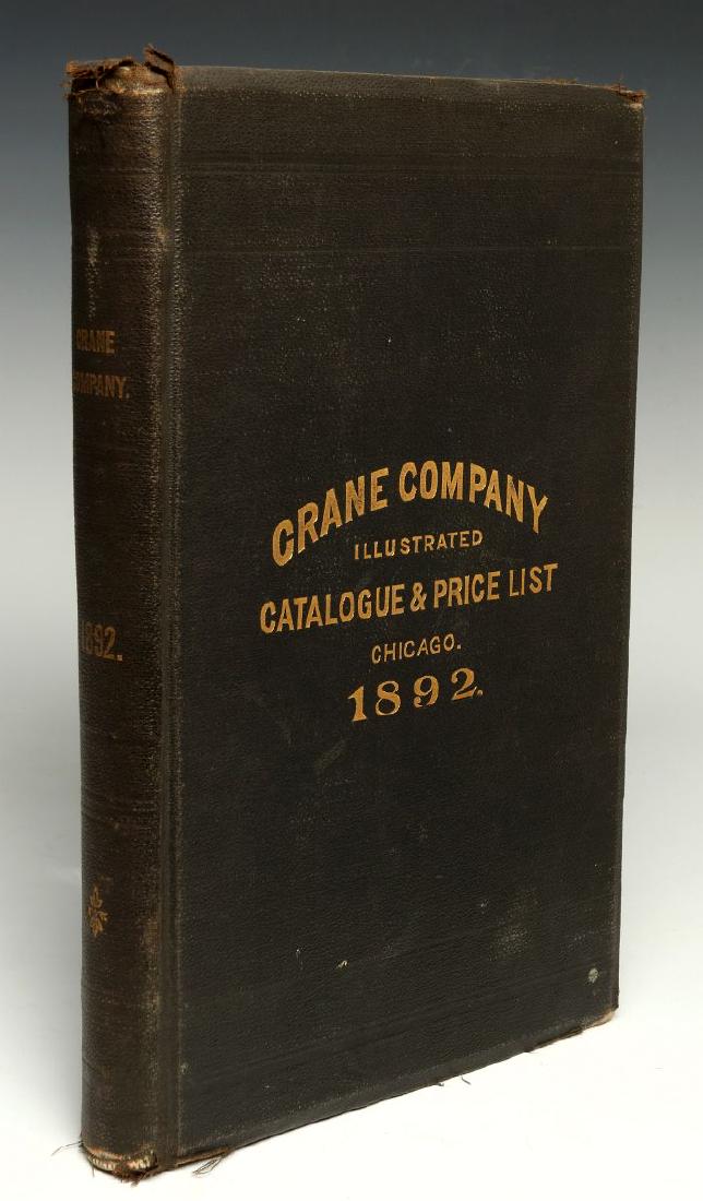 CRANE COMPANY RAILROAD TRADE CATALOG, 1892 (1 of 20)