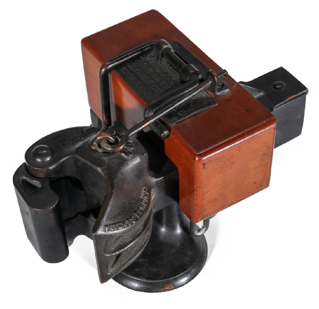 A FINE AND RARE SALESMAN'S SAMPLE RAIL CAR COUPLER (1 of 12)