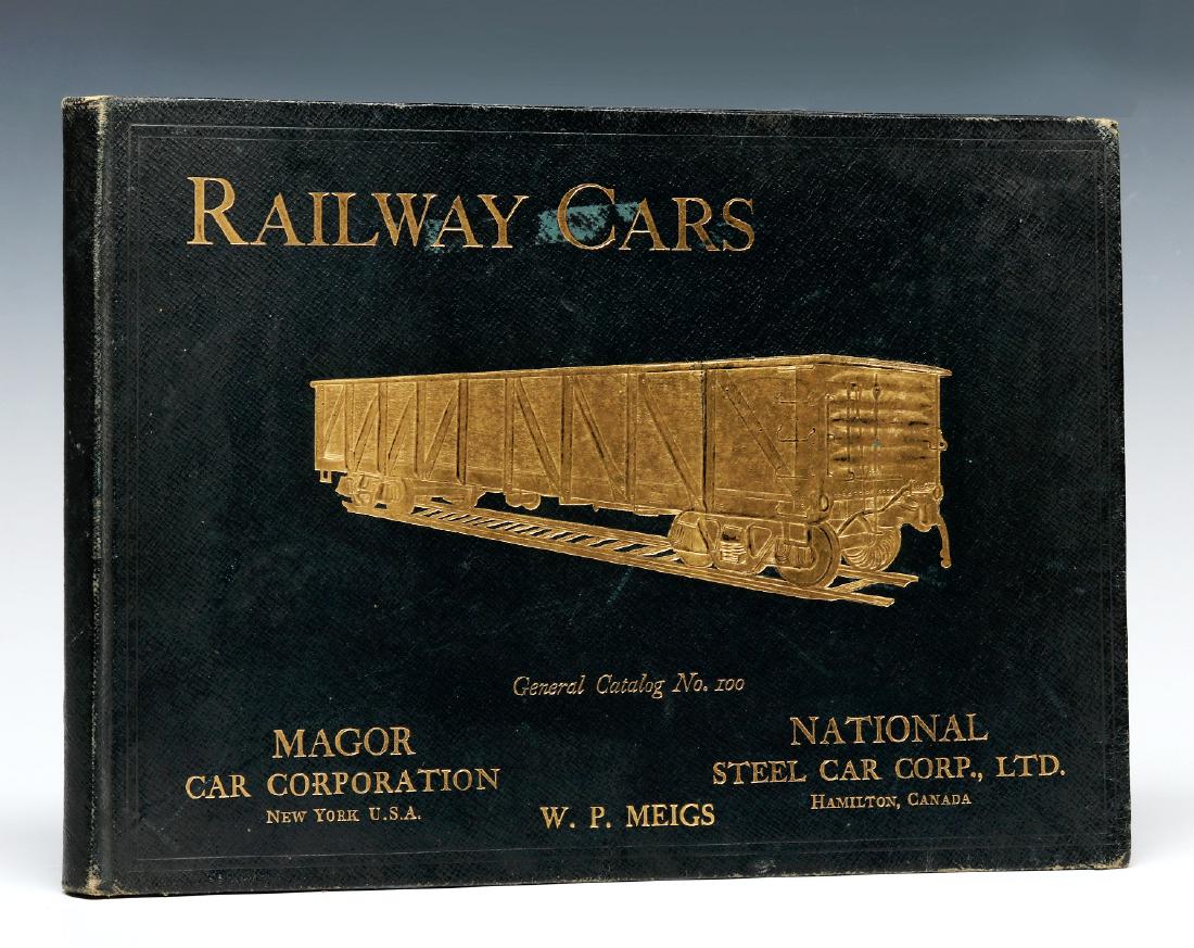 MAGOR/NATIONAL RAILWAY CAR TRADE CATALOG C. 1921 (1 of 14)
