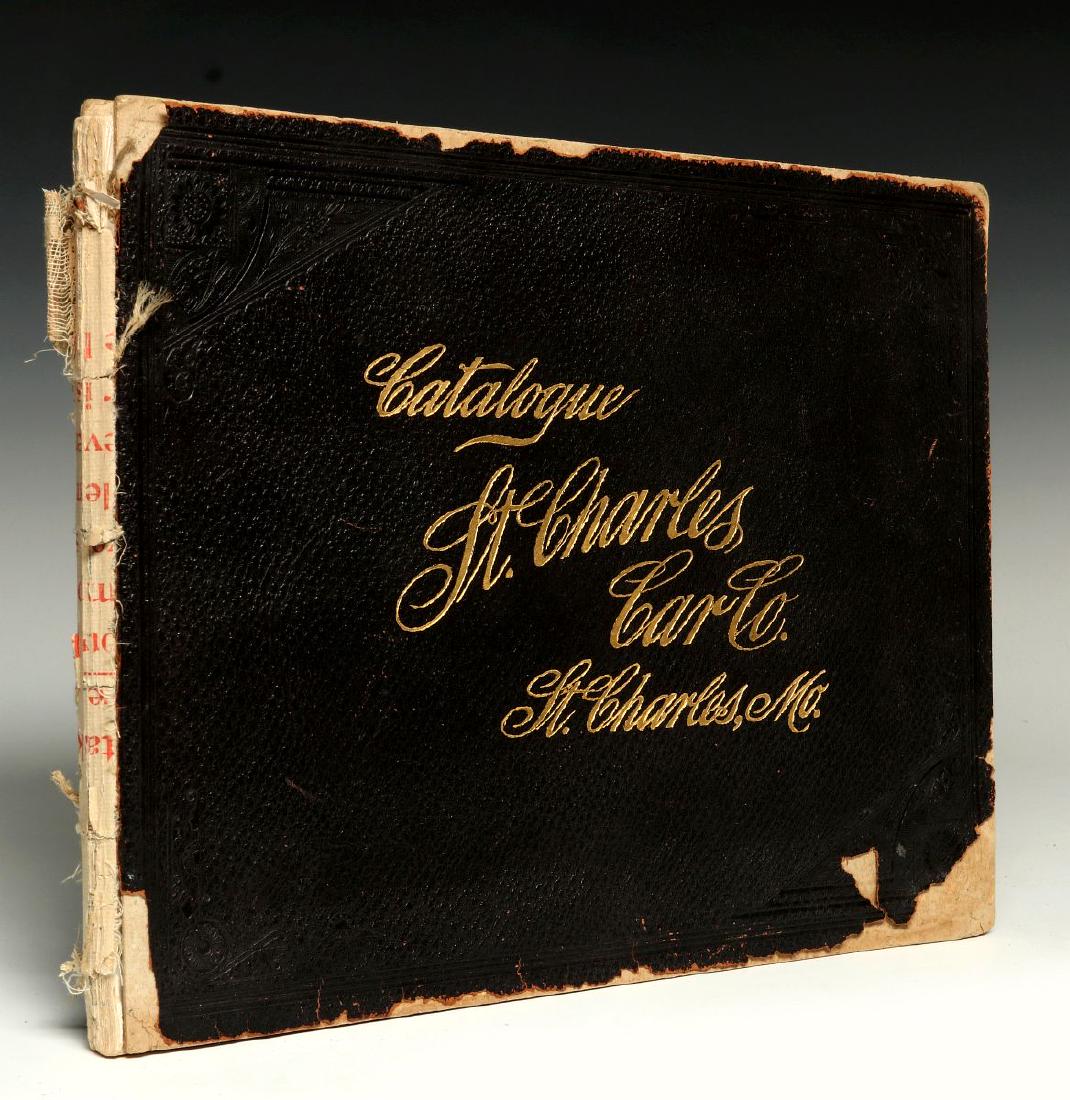 1894 ST CHARLES CAR CO RAILROAD CARS TRADE CATALOG (1 of 10)