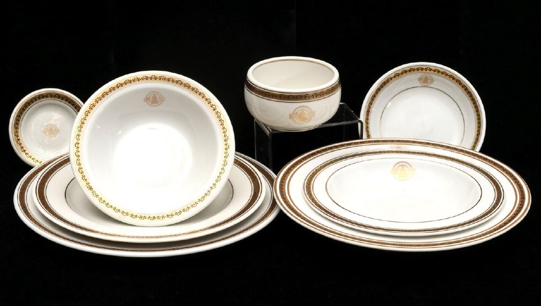 B&O RR CAPITOL PATTERN DINING CAR CHINA, 10 PIECES (1 of 19)
