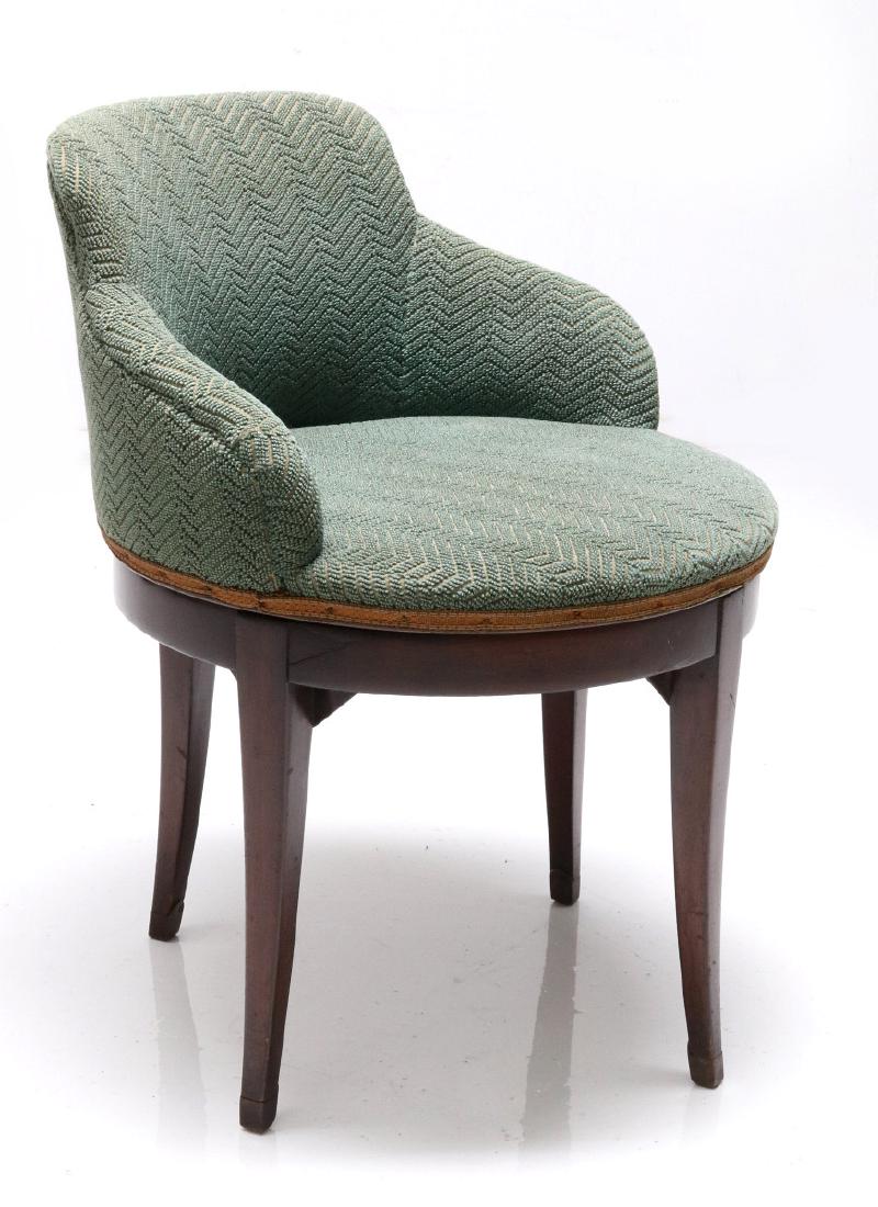 PULLMAN 'CENTALASKA' NYC RAIL CAR SWIVEL CHAIR (1 of 9)