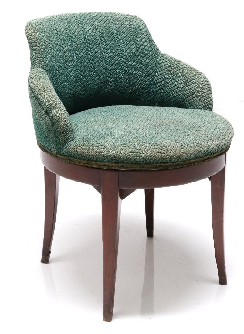 PULLMAN 'CENTALASKA' NYC RAIL CAR SWIVEL CHAIR (1 of 11)