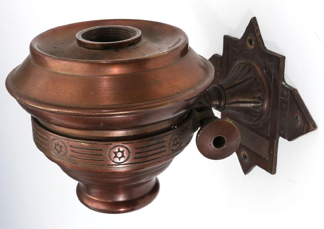 A 19TH CENTURY DAYTON MFG. CO. RAILCAR SIDE LAMP (1 of 9)