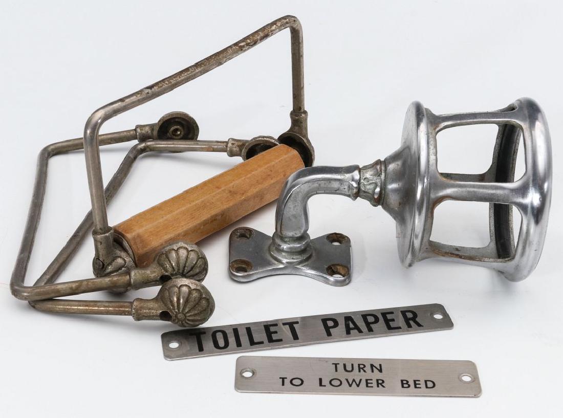 A COLLECTION OF ANTIQUE RAIL CAR FIXTURES (1 of 5)