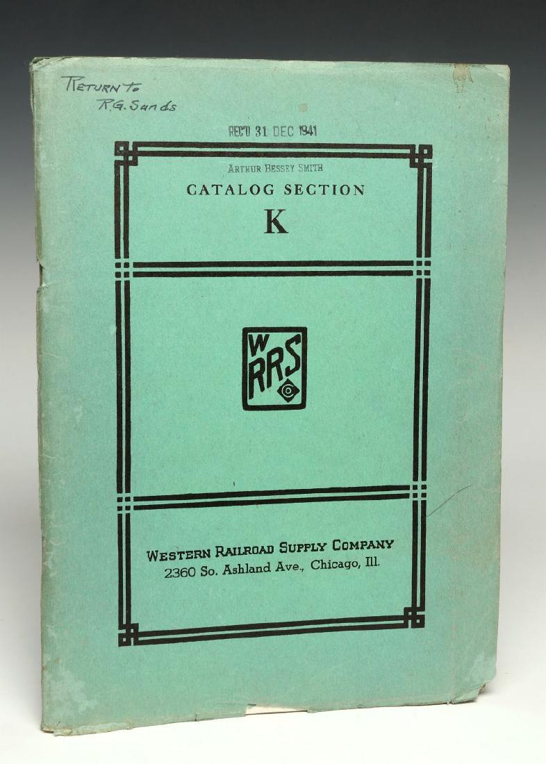 WESTERN RAILROAD SUPPLY CO. CATALOG, CIRCA 1941 (1 of 10)