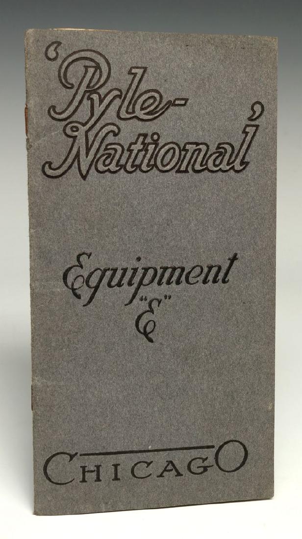 PYLE-NATIONAL ELECTRIC HEADLIGHT MANUAL, C. 1900 (1 of 9)