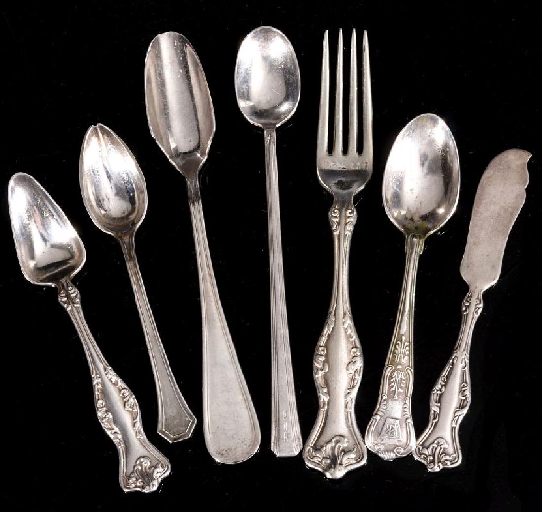 VARIOUS UP AND PENNSYLVANIA RAILROAD FLATWARE (1 of 18)