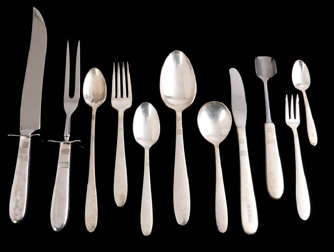 UNION PACIFIC FLATWARE SERVICE FOR 12 PLUS SERVING PCS. (1 of 20)