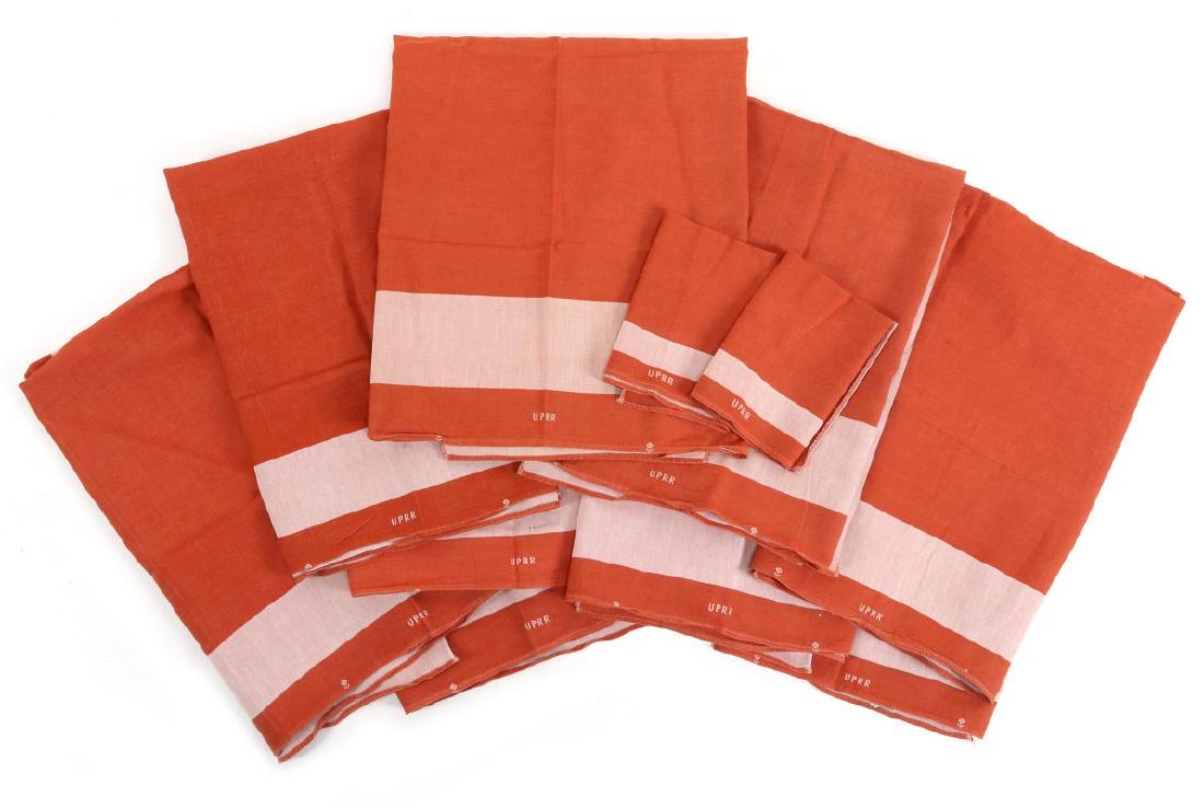 A COLLECTION OF UNION PACIFIC RAILCAR TABLE LINENS (1 of 13)