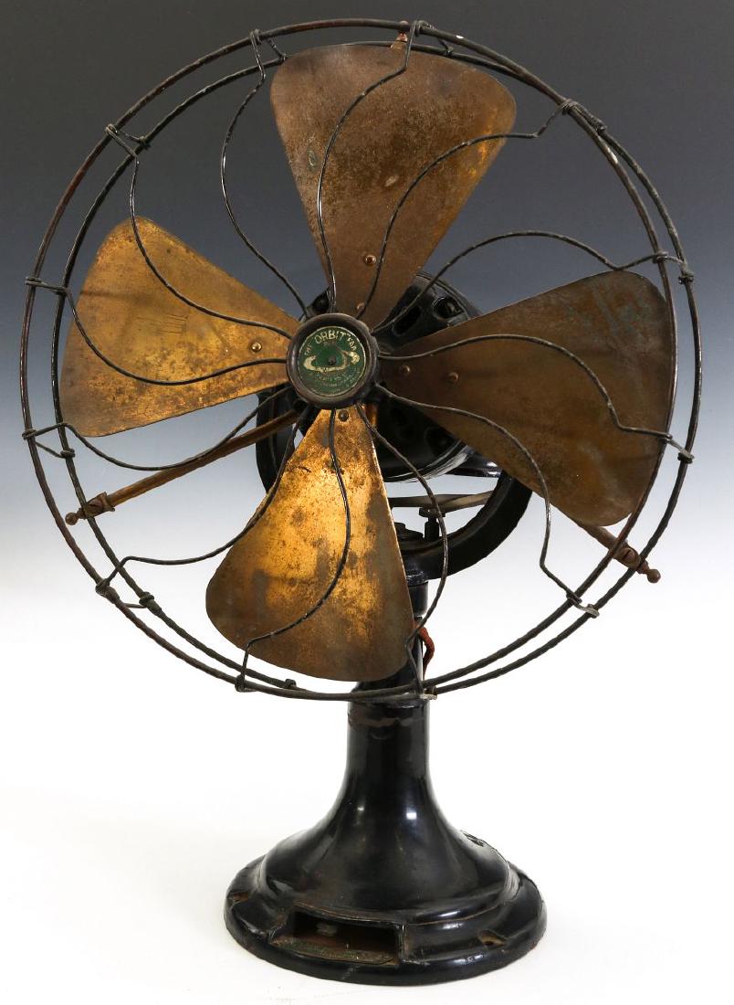 A RARE VERITYS 'ORBIT' EARLY OSCILLATING ELECT FAN (1 of 13)