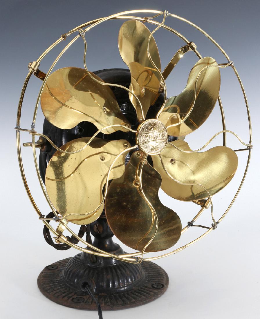 AN EMERSON 'AUTO START' RIB BASE YOKE FAN C. 1910 (1 of 18)