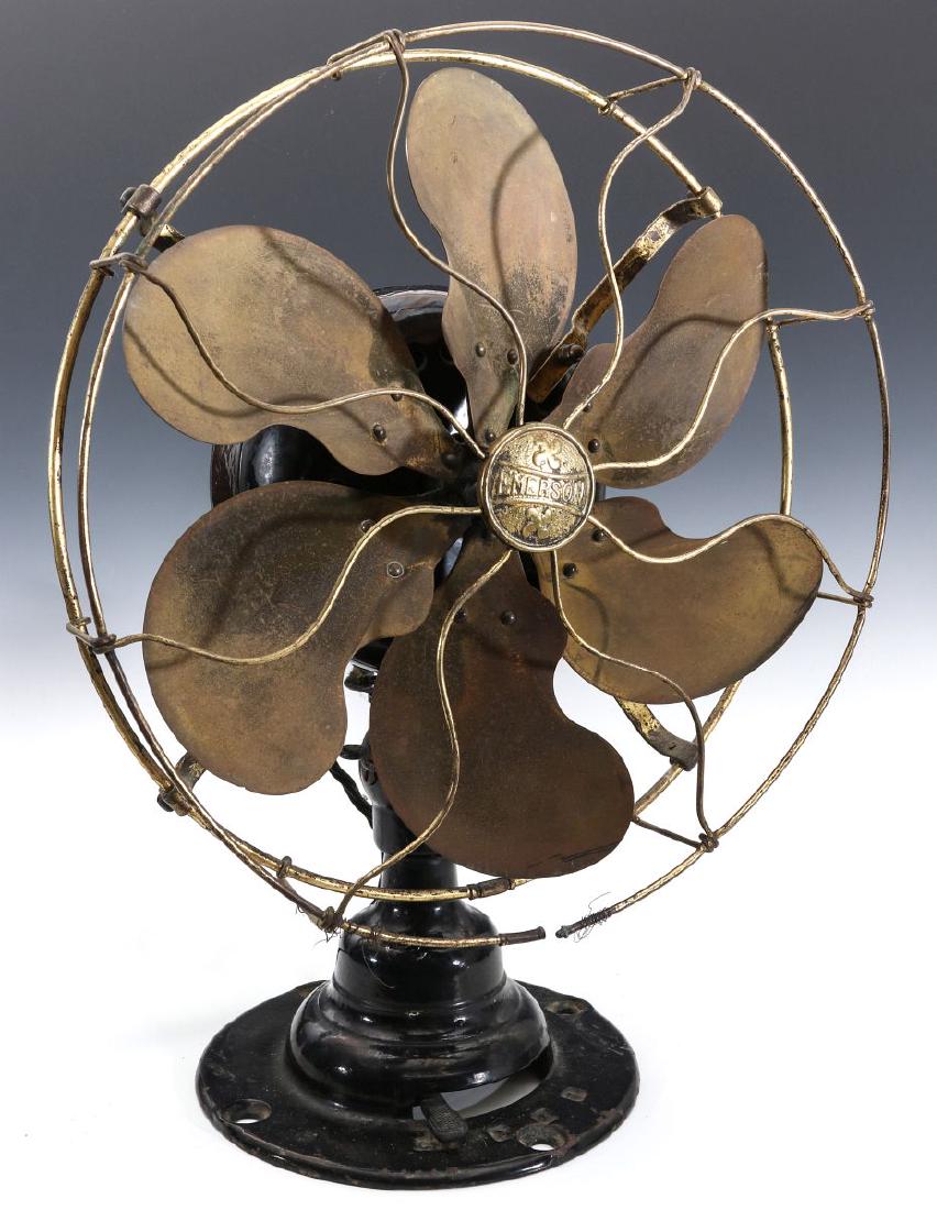 AN EMERSON STEP BASE SIX BLADE FAN CIRCA 1912 (1 of 15)