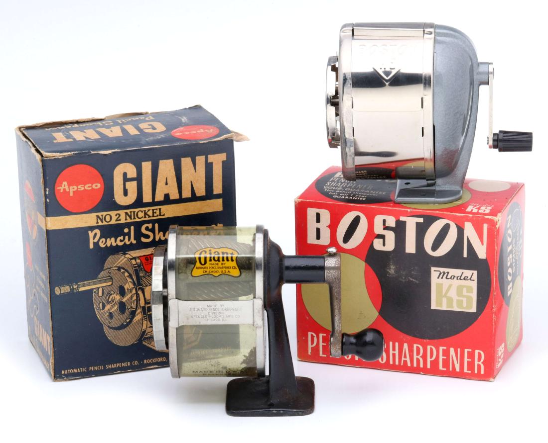 Boston 'KS' & 'Giant' Pencil Sharpeners, ORIG BOX (1 of 17)