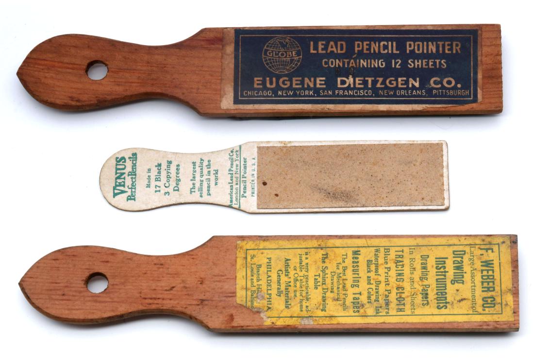 HAND-HELD ADVERTISING PENCIL POINTER STICKS C 1920 (1 of 8)