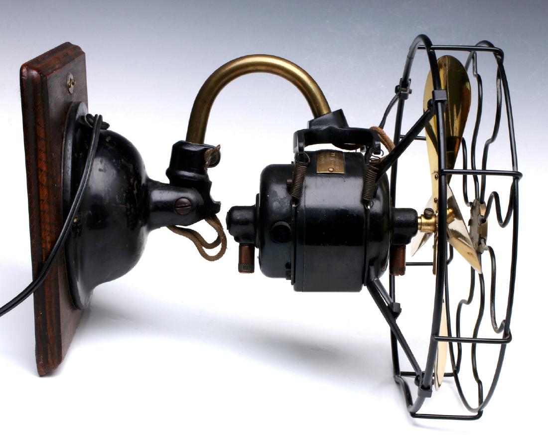 A ROBBINS & MYERS WALL MOUNTED ELECTRIC FAN (1 of 9)