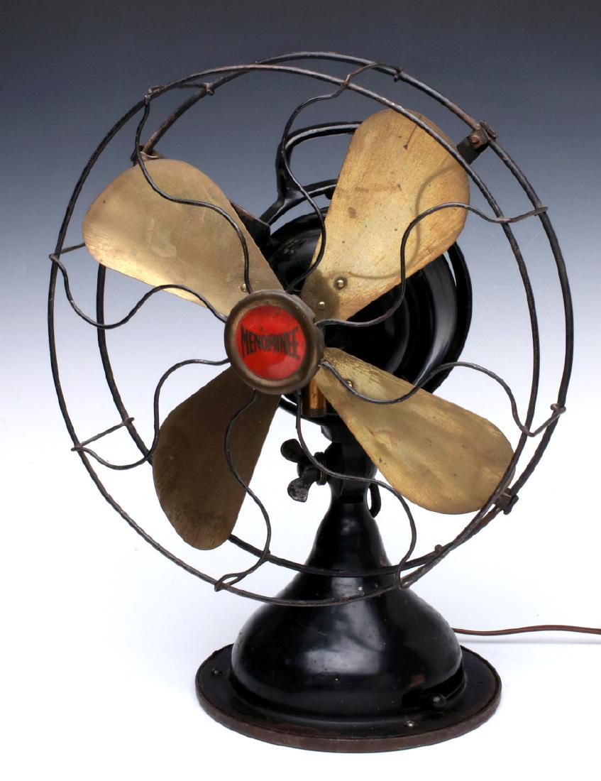 A MENOMINEE PANCAKE MOTOR FAN, CIRCA 1922 (1 of 9)