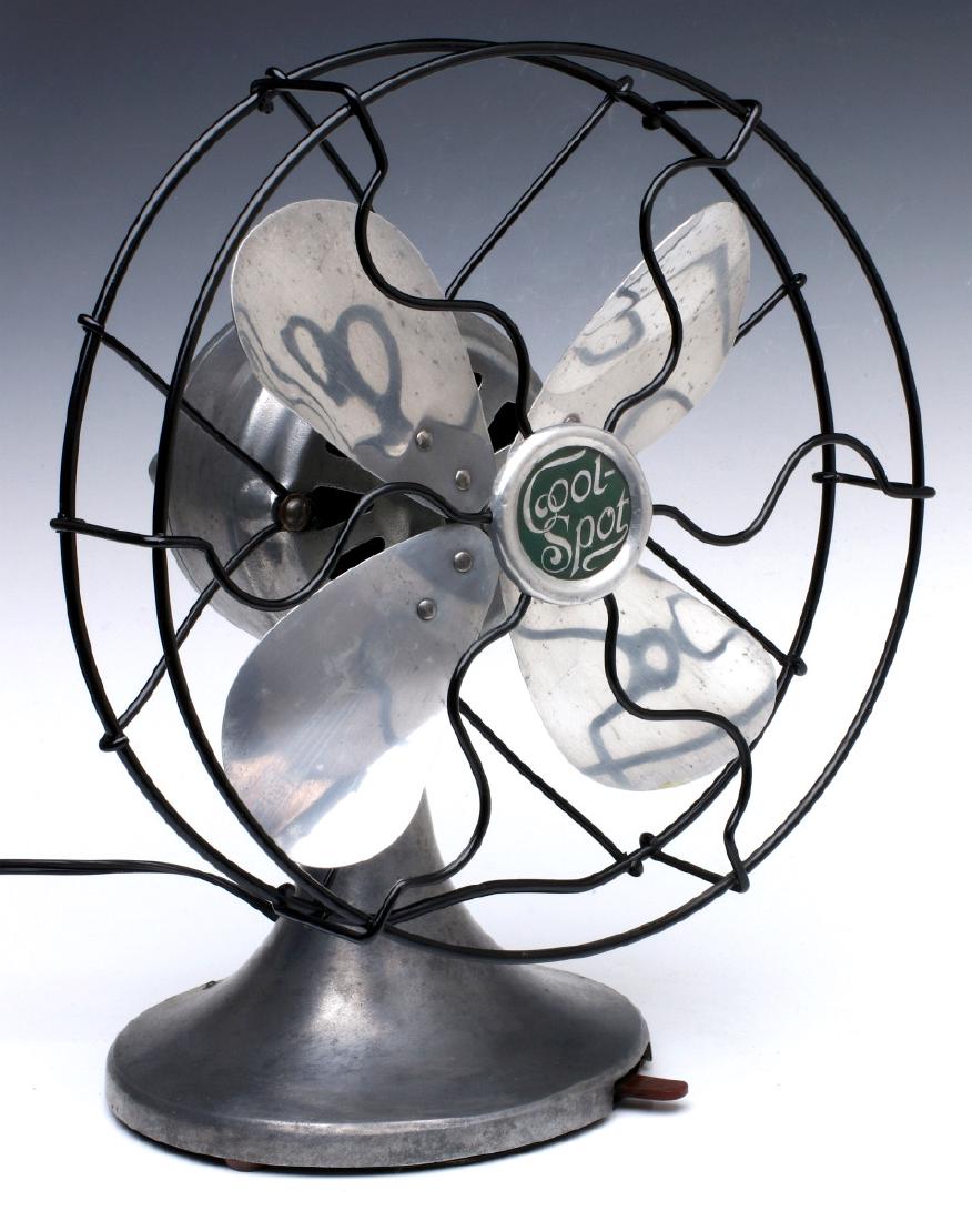 A SIGNAL COOL-SPOT ALUMINUM ELECTRIC FAN C. 1930s (1 of 11)