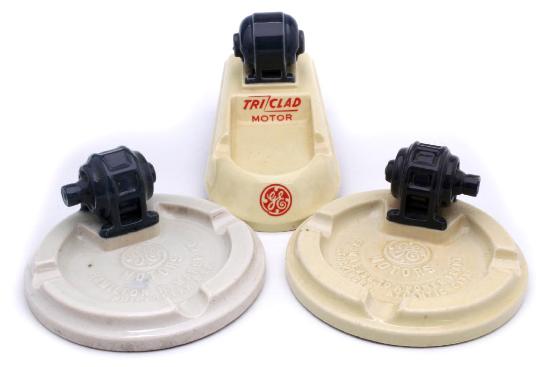 THREE GE ELECTRICAL MOTOR ADVERTISING ITEMS (1 of 9)
