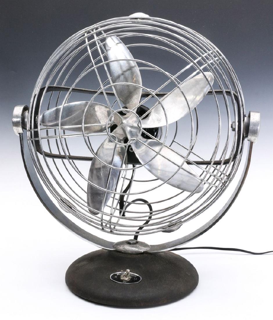 Samson United Model 1046 N Rubber Blade Electric Fan