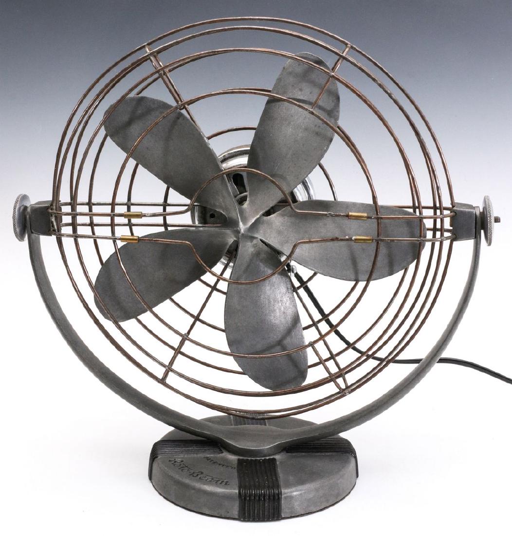 AN INTERESTING ROTO-BEAM ART DECO ELECTRIC FAN (1 of 12)
