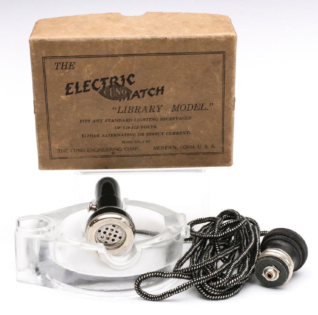 THE ELECTRIC MATCH LIBRARY MODEL 1920s LIGHTER MIB (1 of 8)