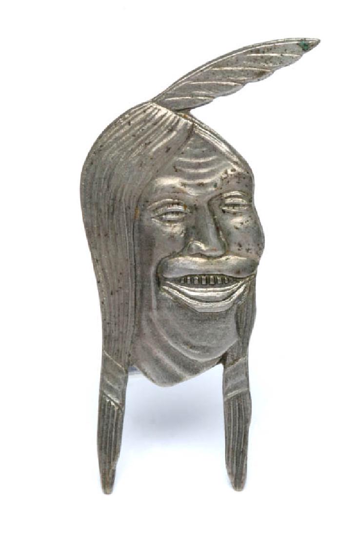 LAUGHING INDIAN PIN ADVERTISING INDIAN MOTORCYCLES (1 of 6)