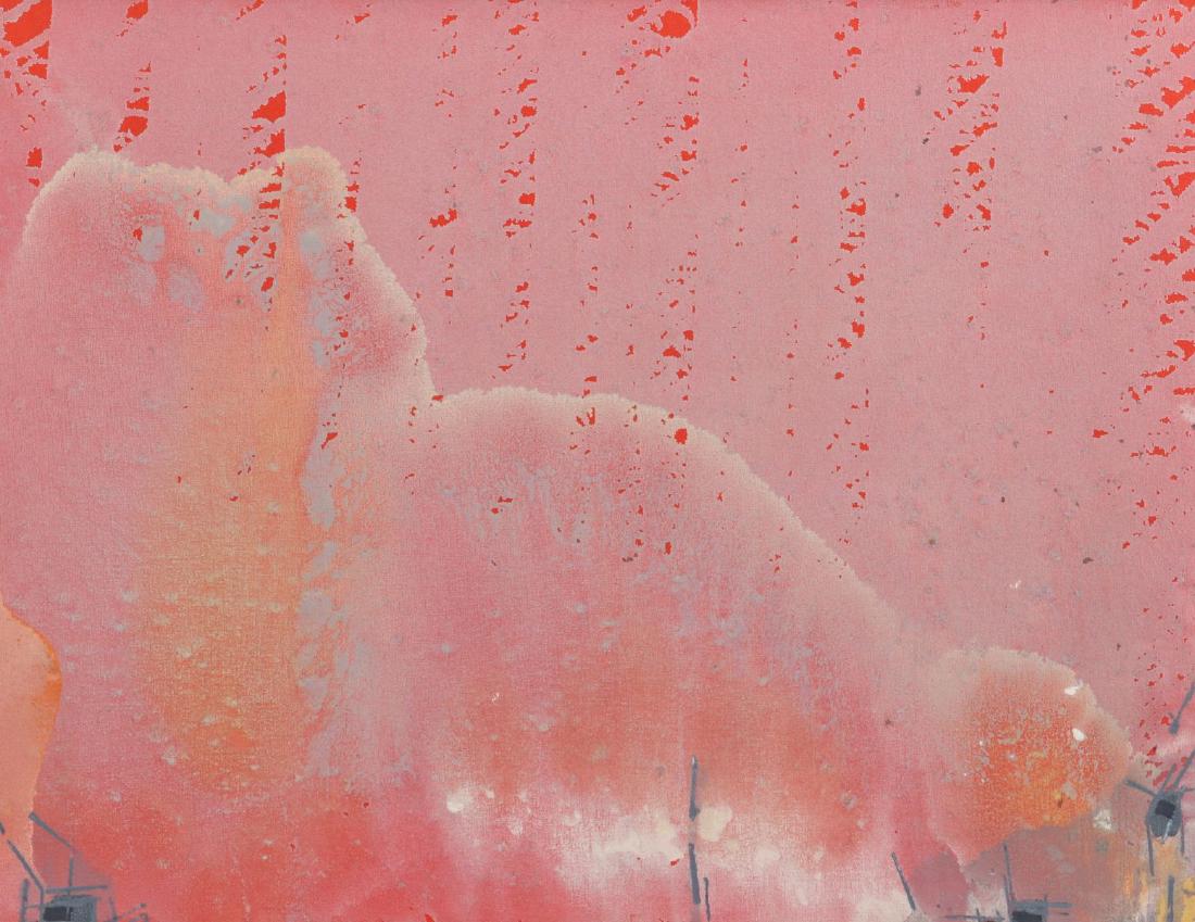 LEE MULLICAN (1919-1998) OIL ON CANVAS (1 of 10)