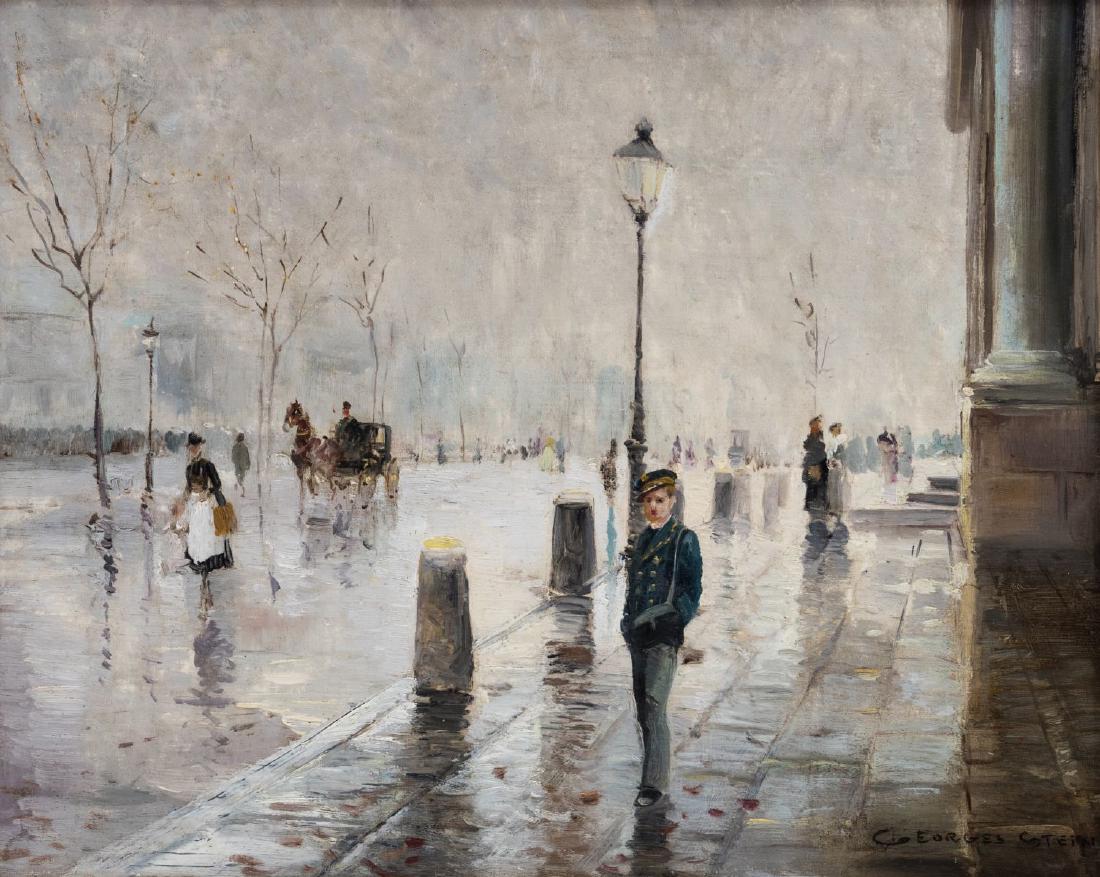 GEORGES STEIN (C 1870-1955) OIL ON ARTIST'S BOARD (1 of 13)