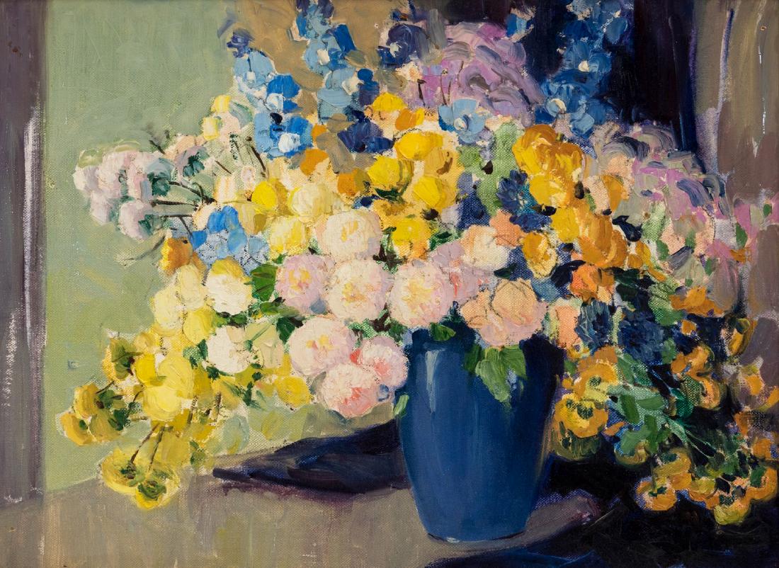 NELL WALKER WARNER (1891-1970) OIL ON PANEL (1 of 12)