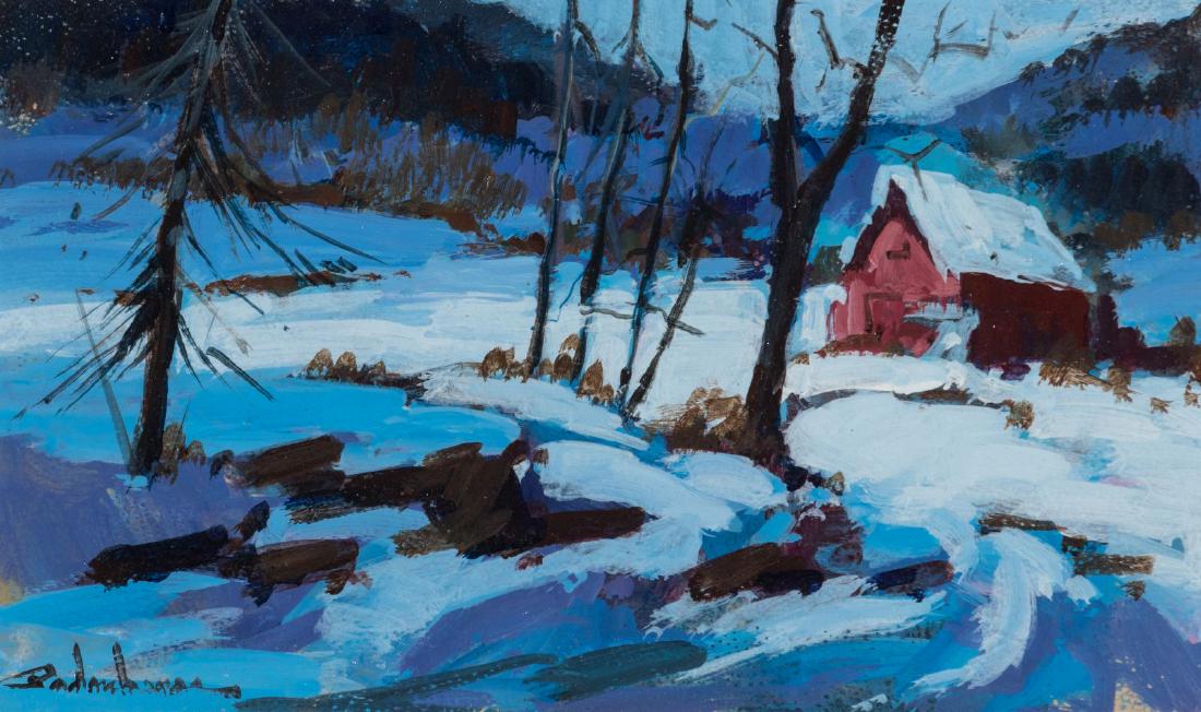 JOHN CARL PODREBARAC (1938-2006) OIL (1 of 9)